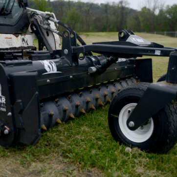 Bobcat soil conditioner attachment