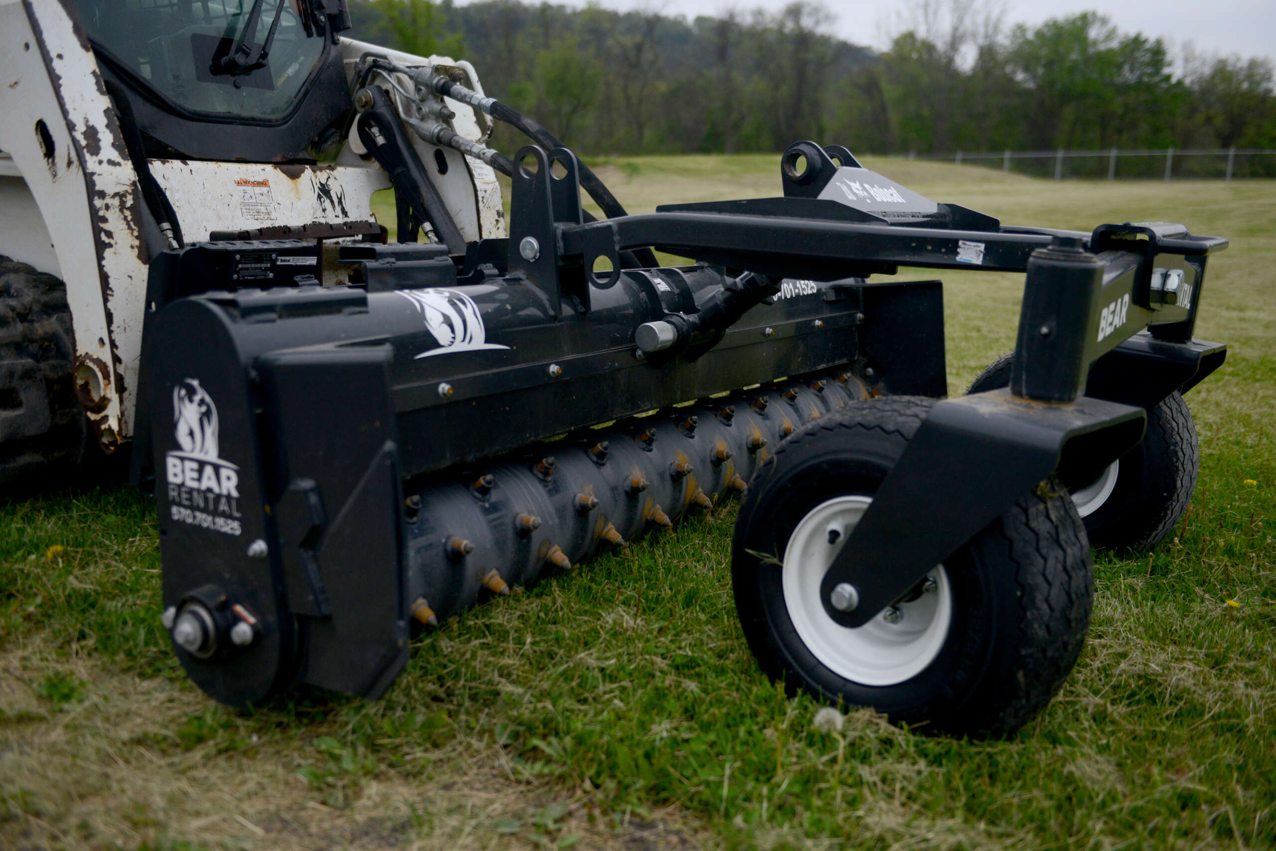 Bobcat soil conditioner attachment